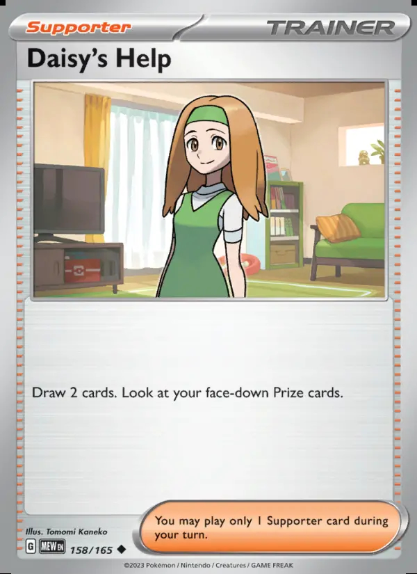 Image of the card Daisy's Help