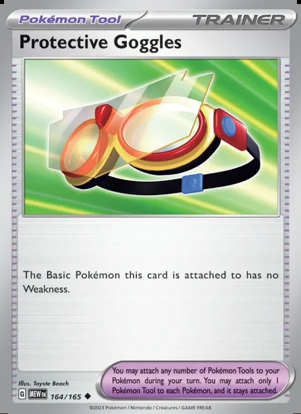 Image of the card Protective Goggles