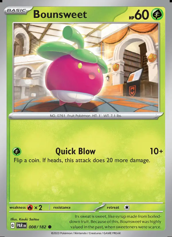 Image of the card Bounsweet