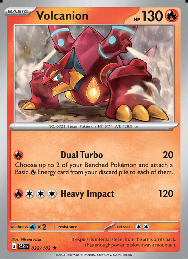 Image of the card Volcanion