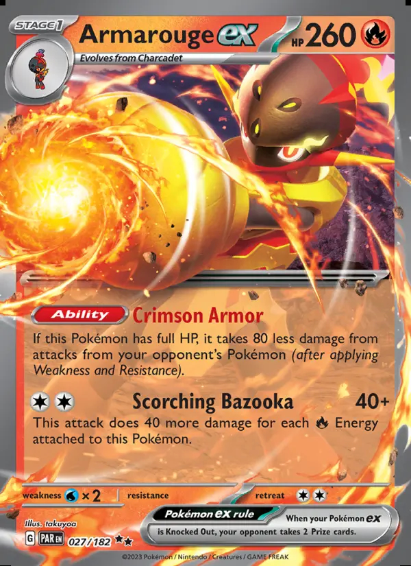 Image of the card Armarouge ex