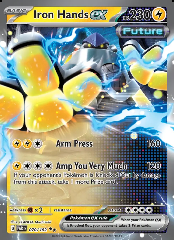 Image of the card Iron Hands ex