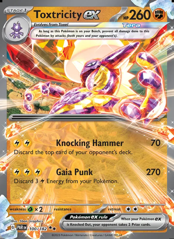 Image of the card Toxtricity ex