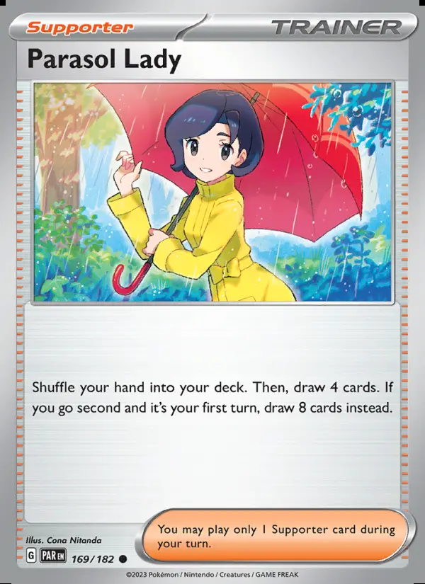 Image of the card Parasol Lady