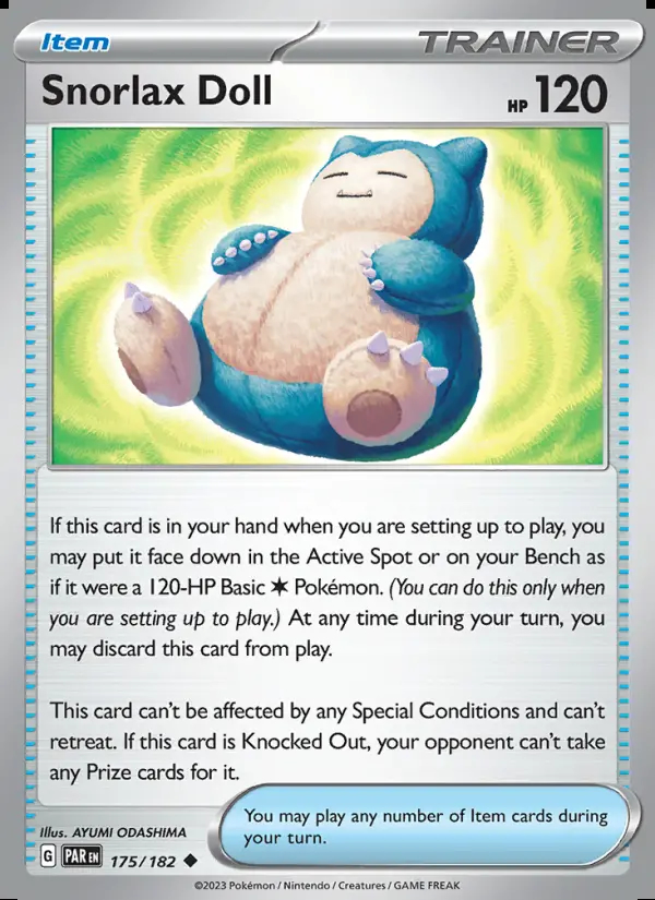 Image of the card Snorlax Doll