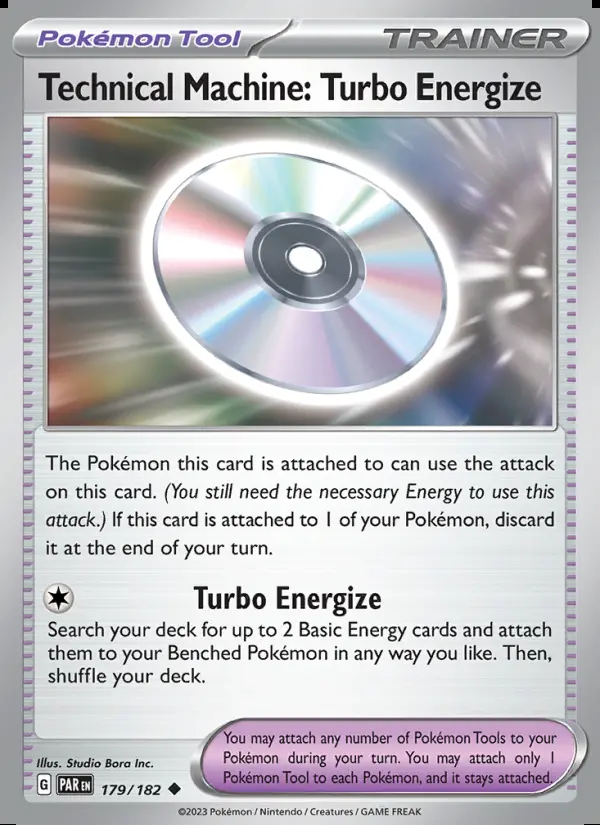 Image of the card Technical Machine: Turbo Energize