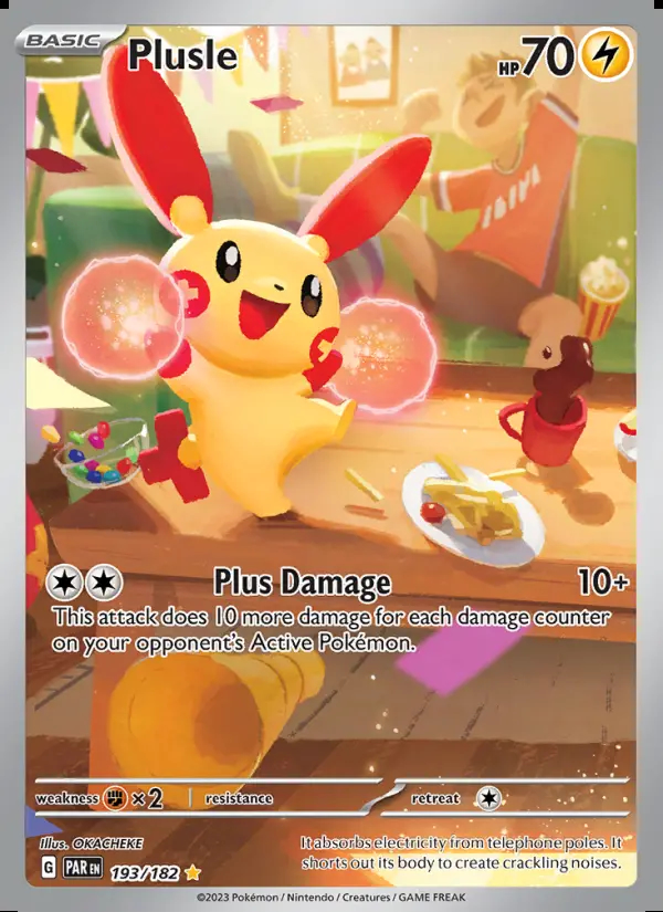 Image of the card Plusle