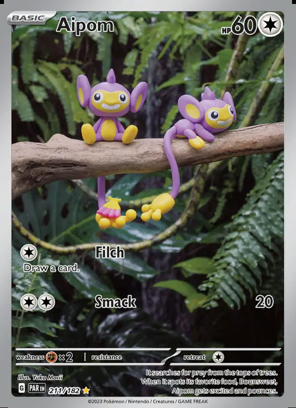Image of the card Aipom