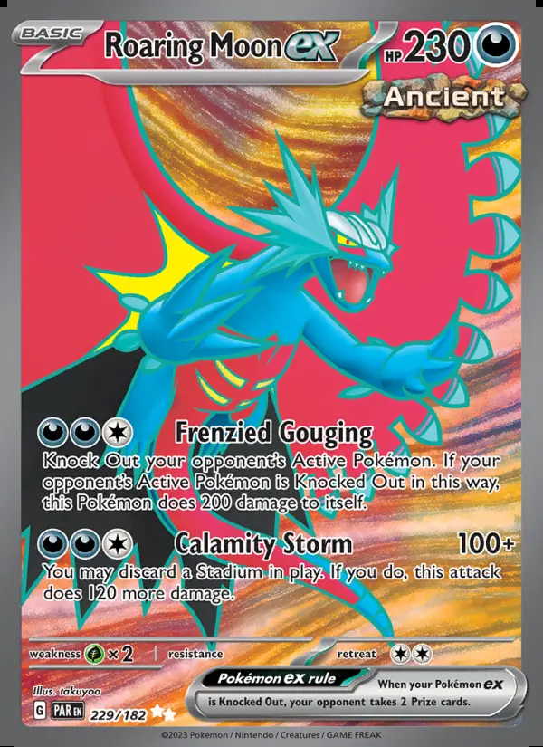 Image of the card Roaring Moon ex