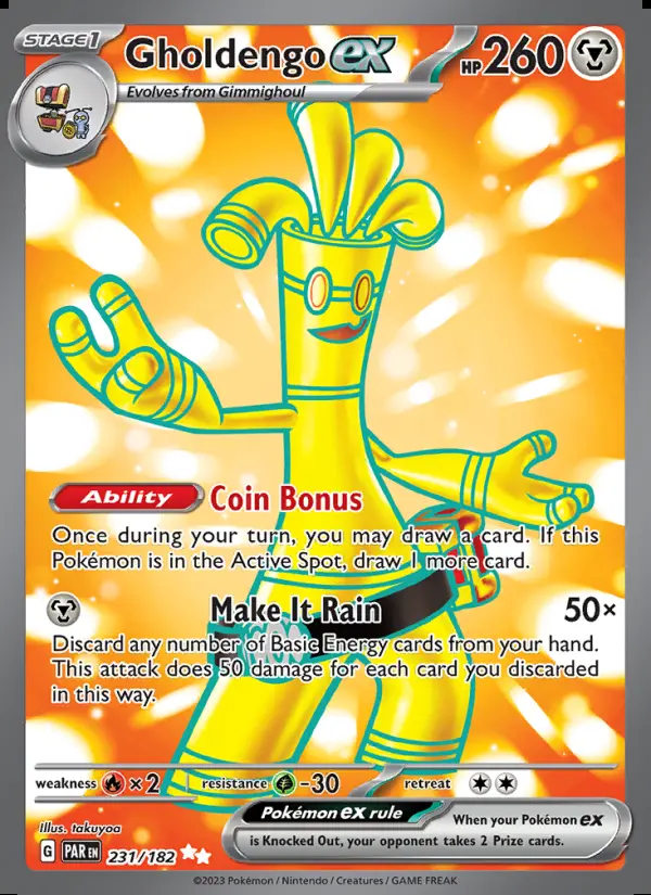 Image of the card Gholdengo ex