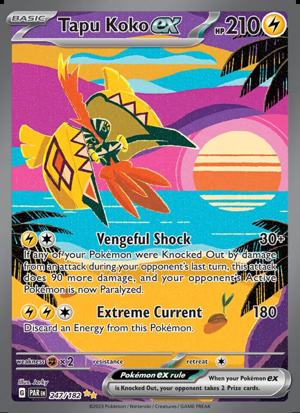 Image of the card Tapu Koko ex