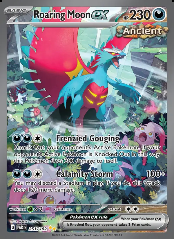 Image of the card Roaring Moon ex