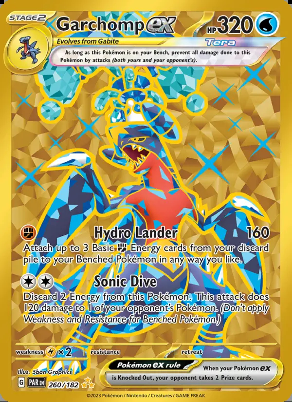 Image of the card Garchomp ex