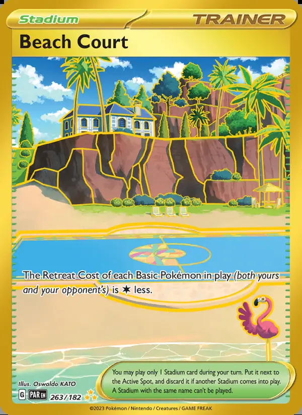 Image of the card Beach Court