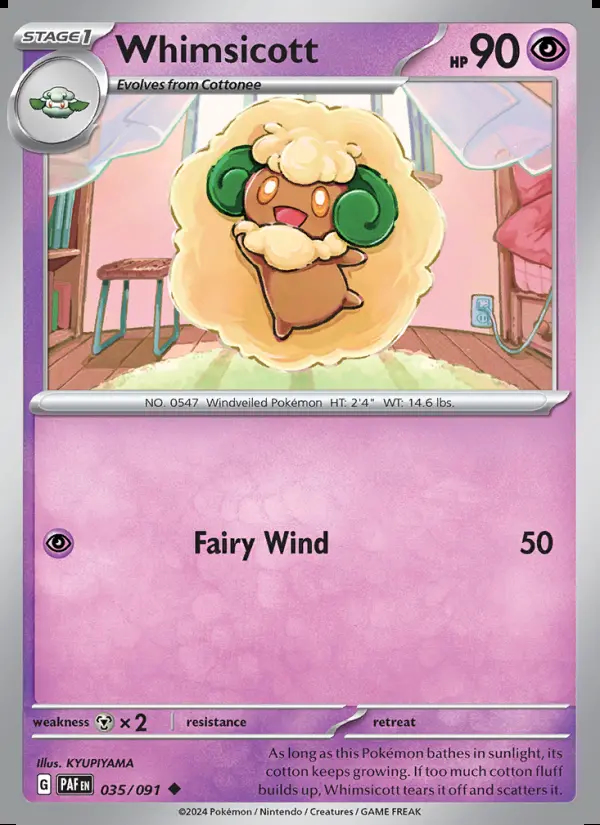 Image of the card Whimsicott