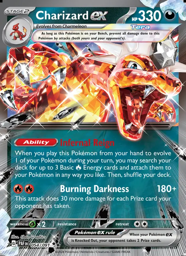 Image of the card Charizard ex