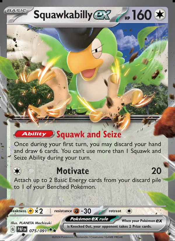 Image of the card Squawkabilly ex