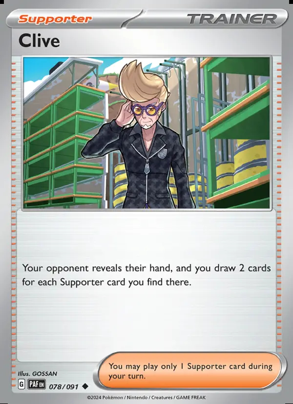 Image of the card Clive