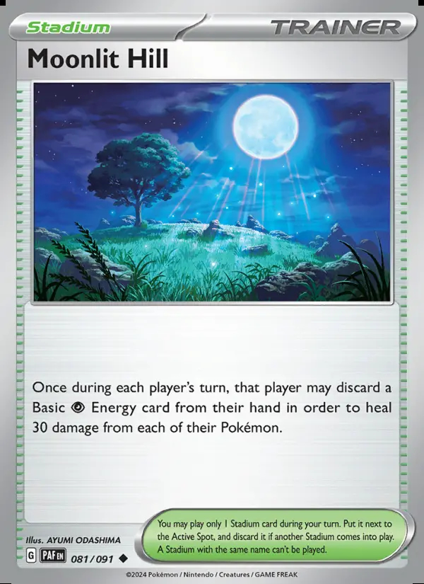 Image of the card Moonlit Hill