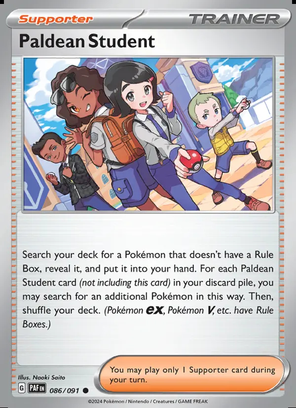 Image of the card Paldean Student