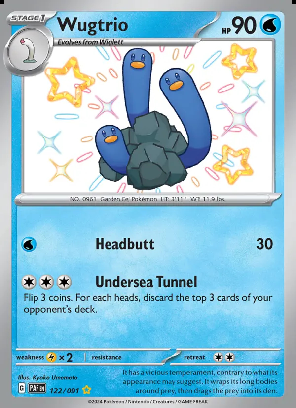 Image of the card Wugtrio