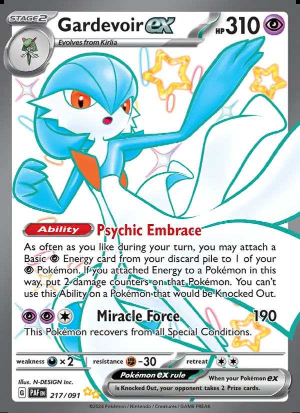 Image of the card Gardevoir ex
