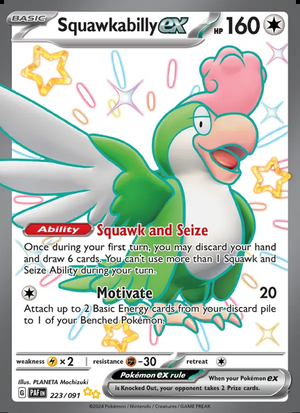 Image of the card Squawkabilly ex
