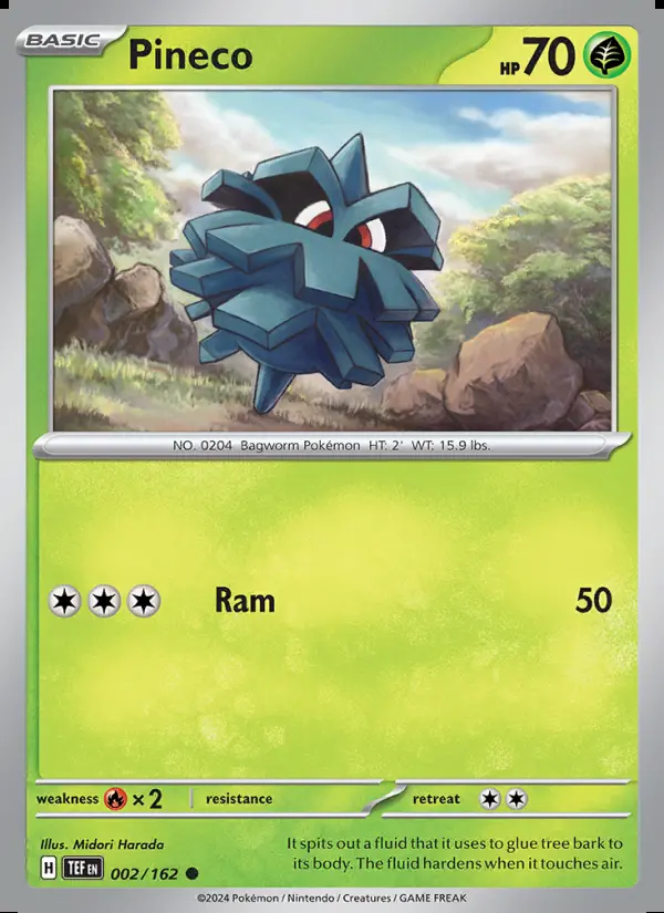 Image of the card Pineco