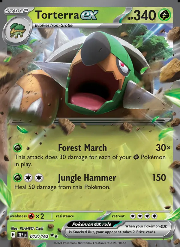 Image of the card Torterra ex