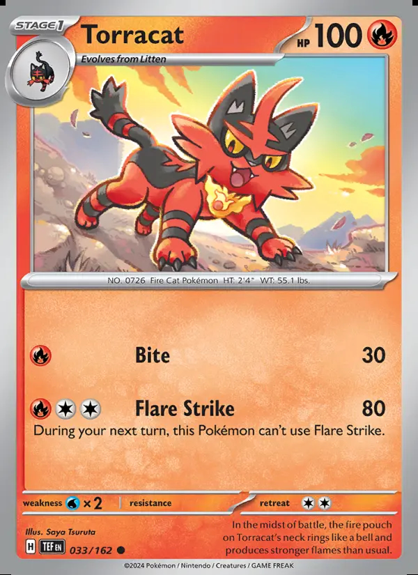 Image of the card Torracat