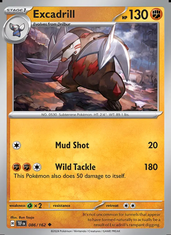 Image of the card Excadrill