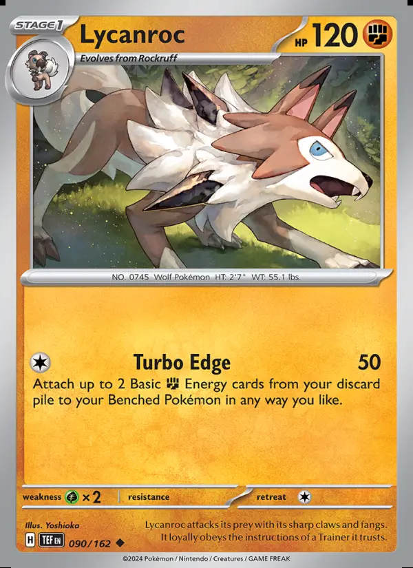 Image of the card Lycanroc