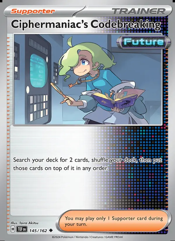Image of the card Ciphermaniac's Codebreaking
