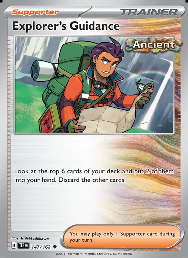 Image of the card Explorer's Guidance