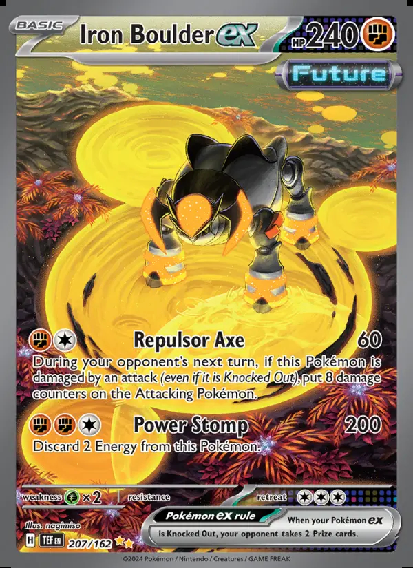 Image of the card Iron Boulder ex