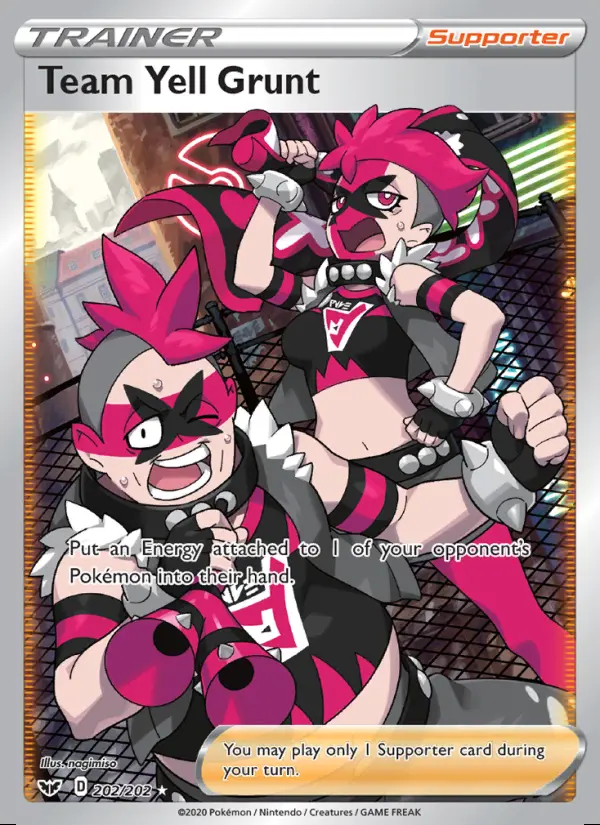 Image of the card Team Yell Grunt