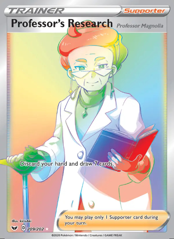 Image of the card Professor's Research (Professor Magnolia)