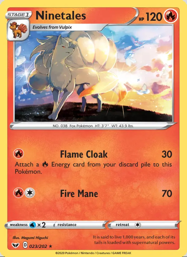Image of the card Ninetales