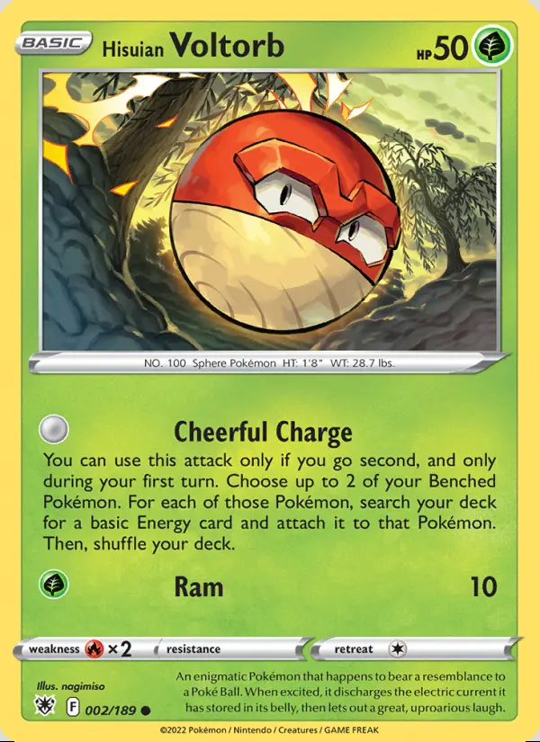 Image of the card Hisuian Voltorb