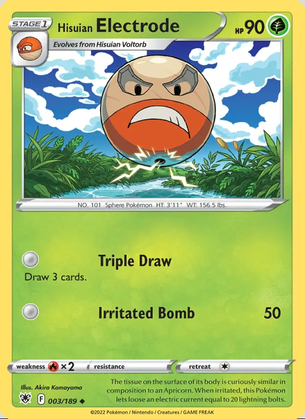Image of the card Hisuian Electrode