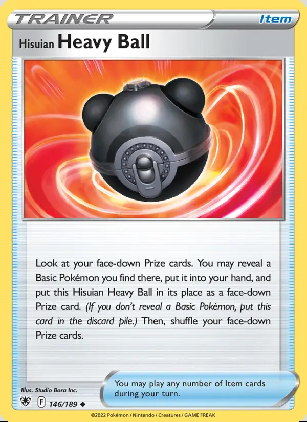 Image of the card Hisuian Heavy Ball