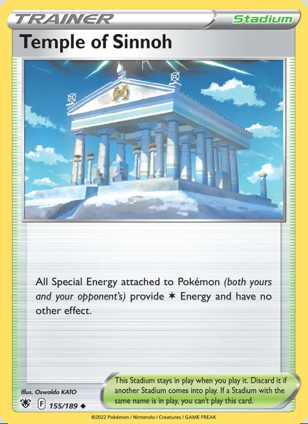 Image of the card Temple of Sinnoh