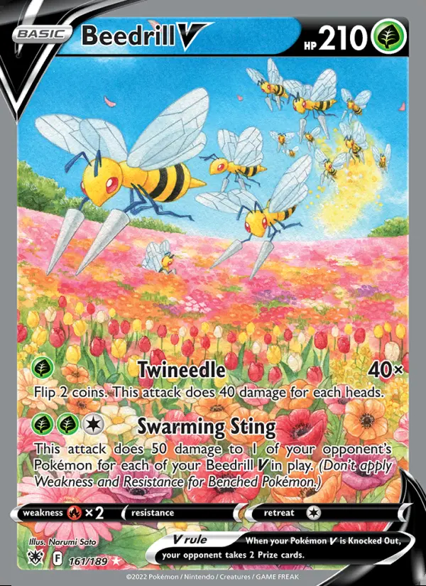 Image of the card Beedrill V