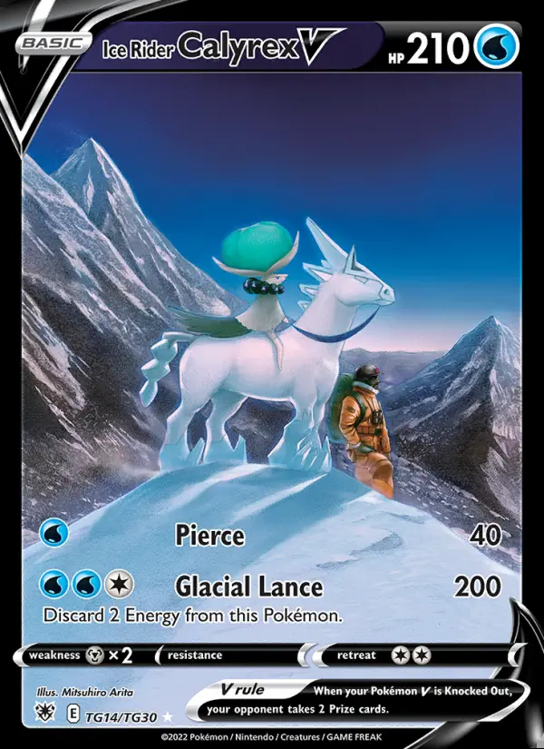 Image of the card Ice Rider Calyrex V