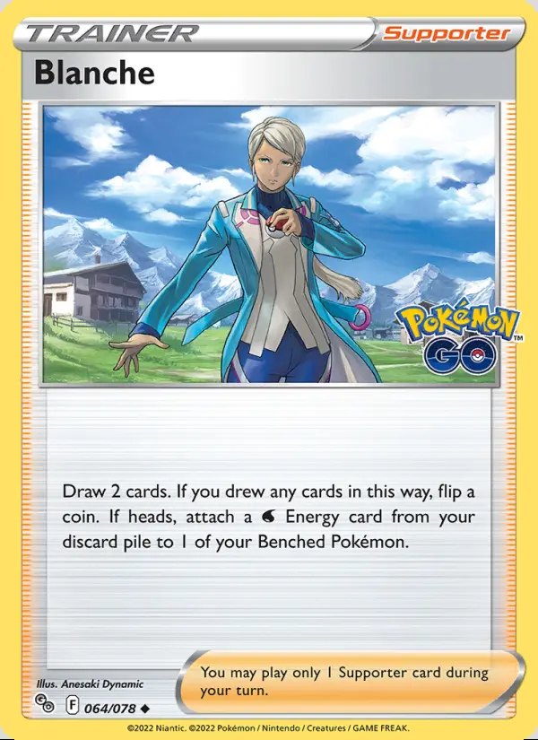 Image of the card Blanche