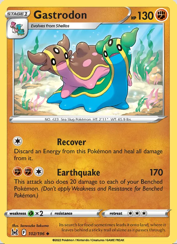 Image of the card Gastrodon