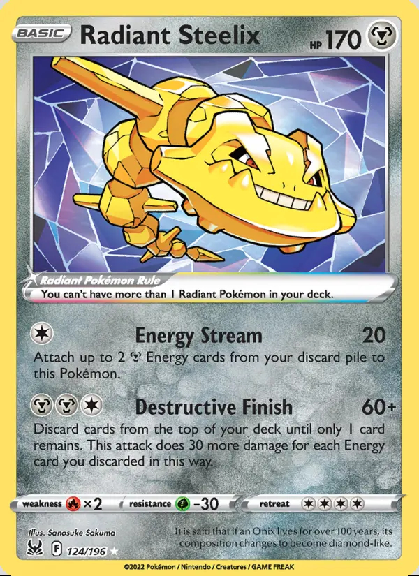 Image of the card Radiant Steelix