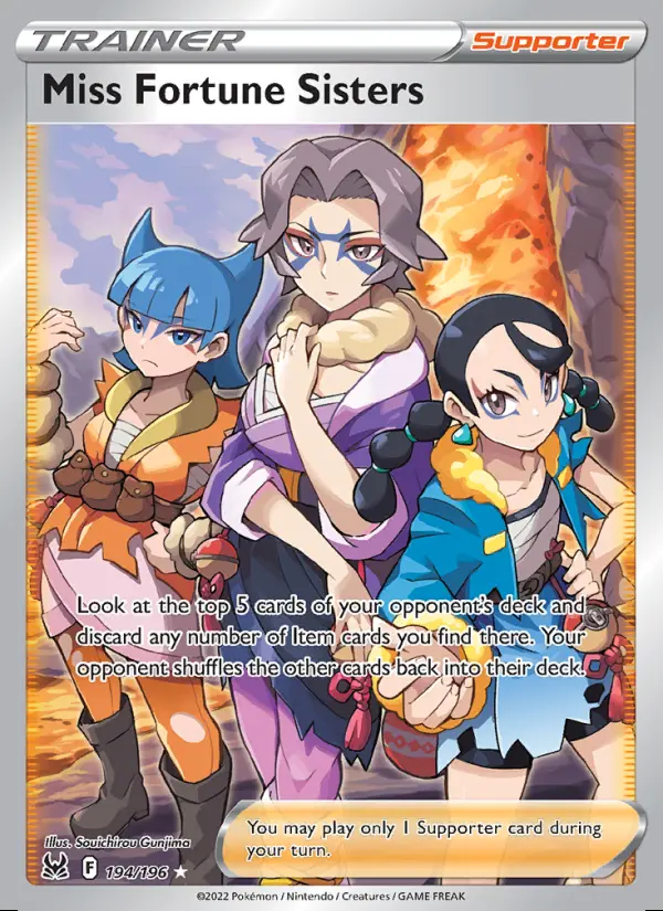 Image of the card Miss Fortune Sisters