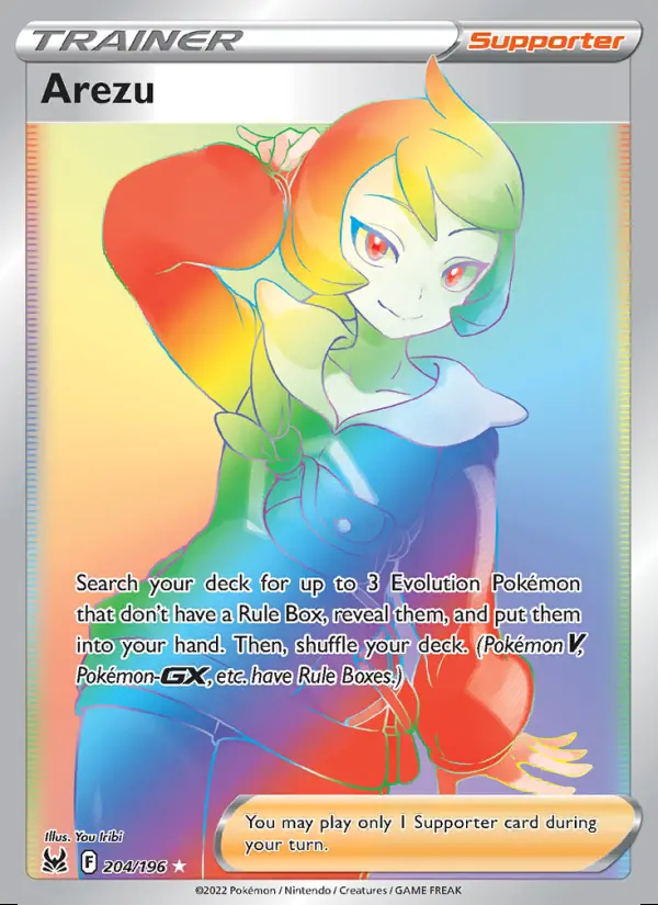Image of the card Arezu
