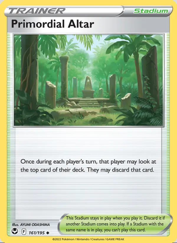 Image of the card Primordial Altar